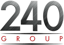 240Group website design social media marketing logo